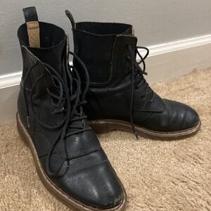 Black Leather Boots